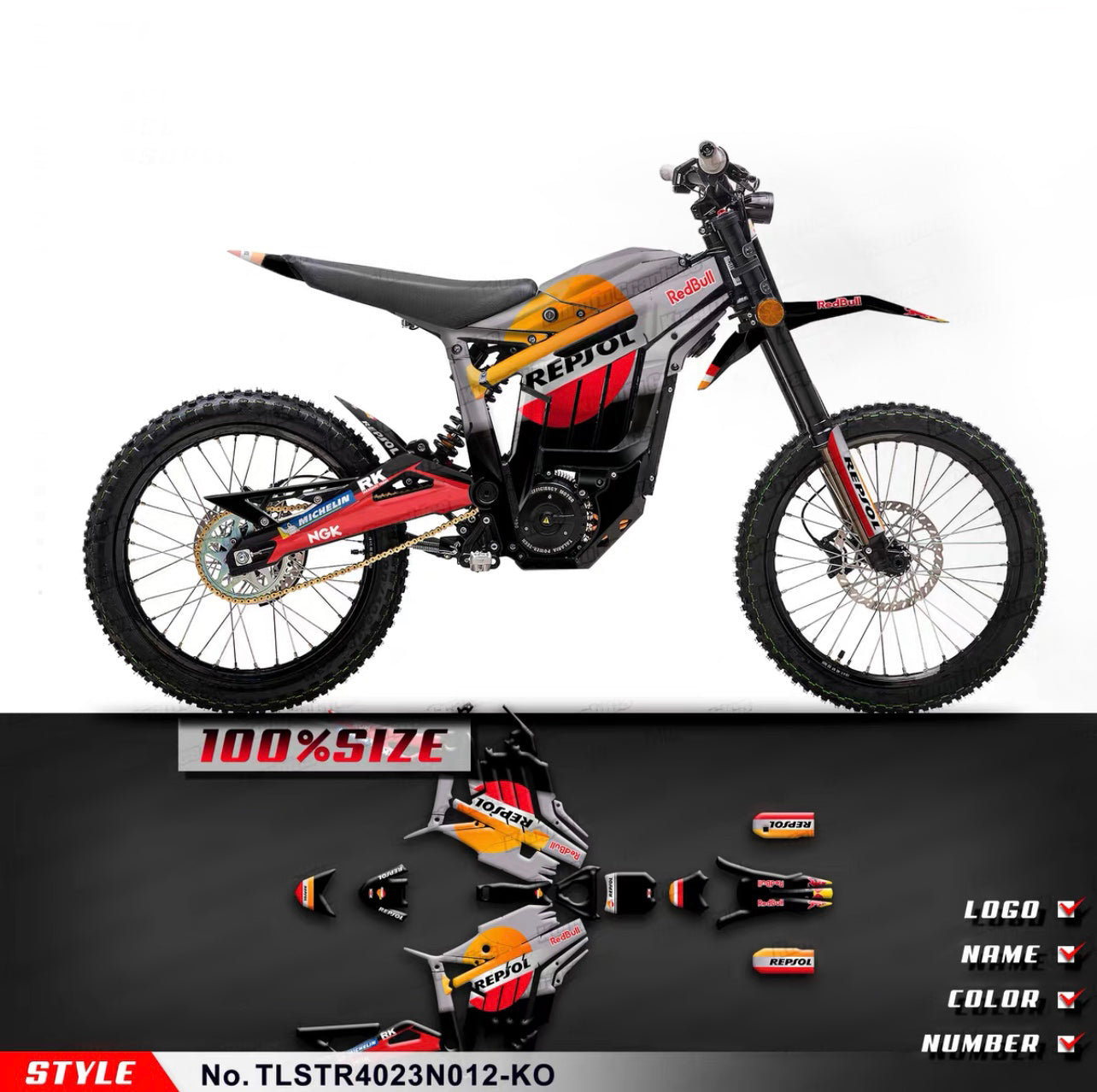 TALARIA Graphics Custom Decal Kit