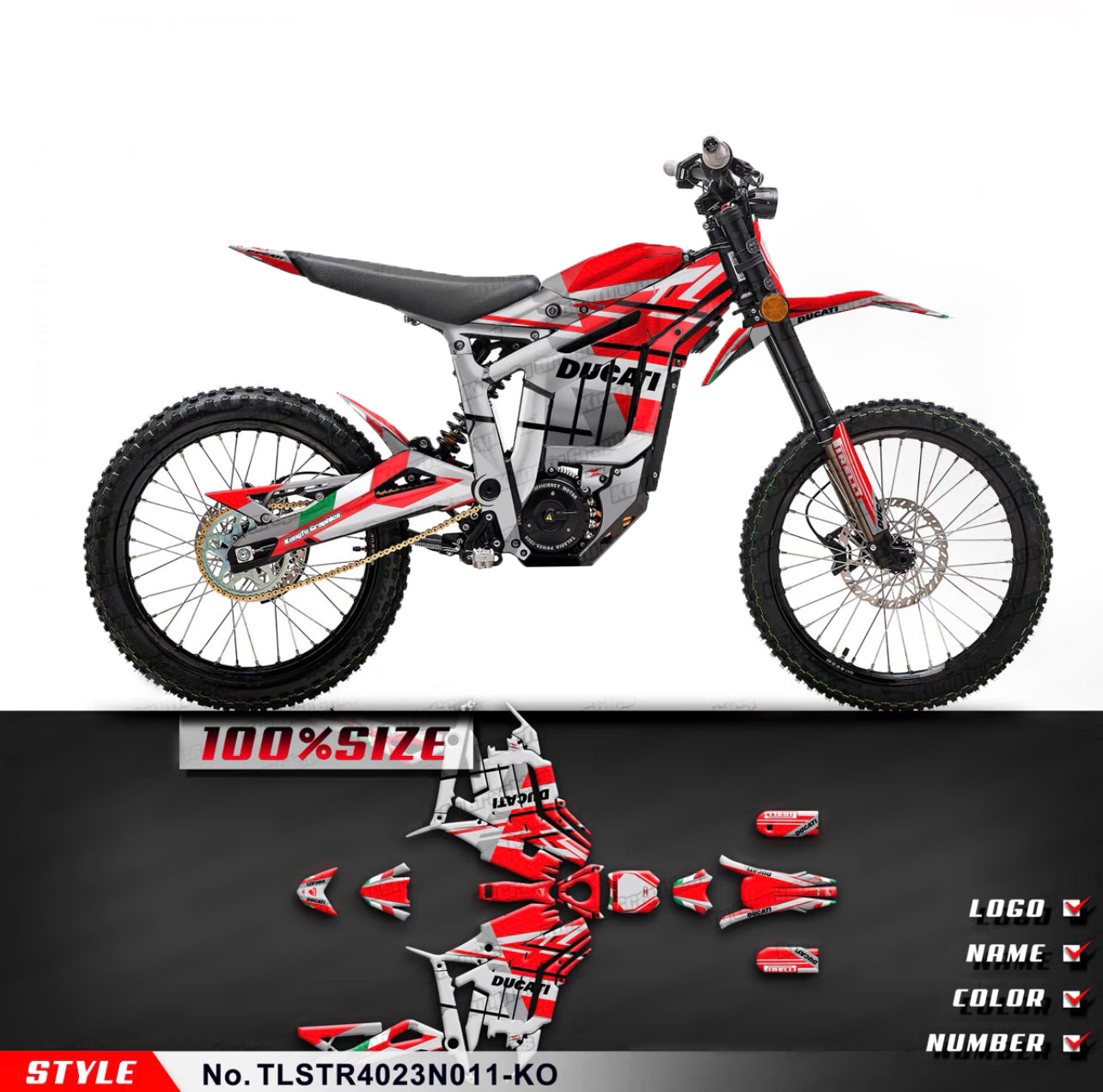 TALARIA Graphics Custom Decal Kit