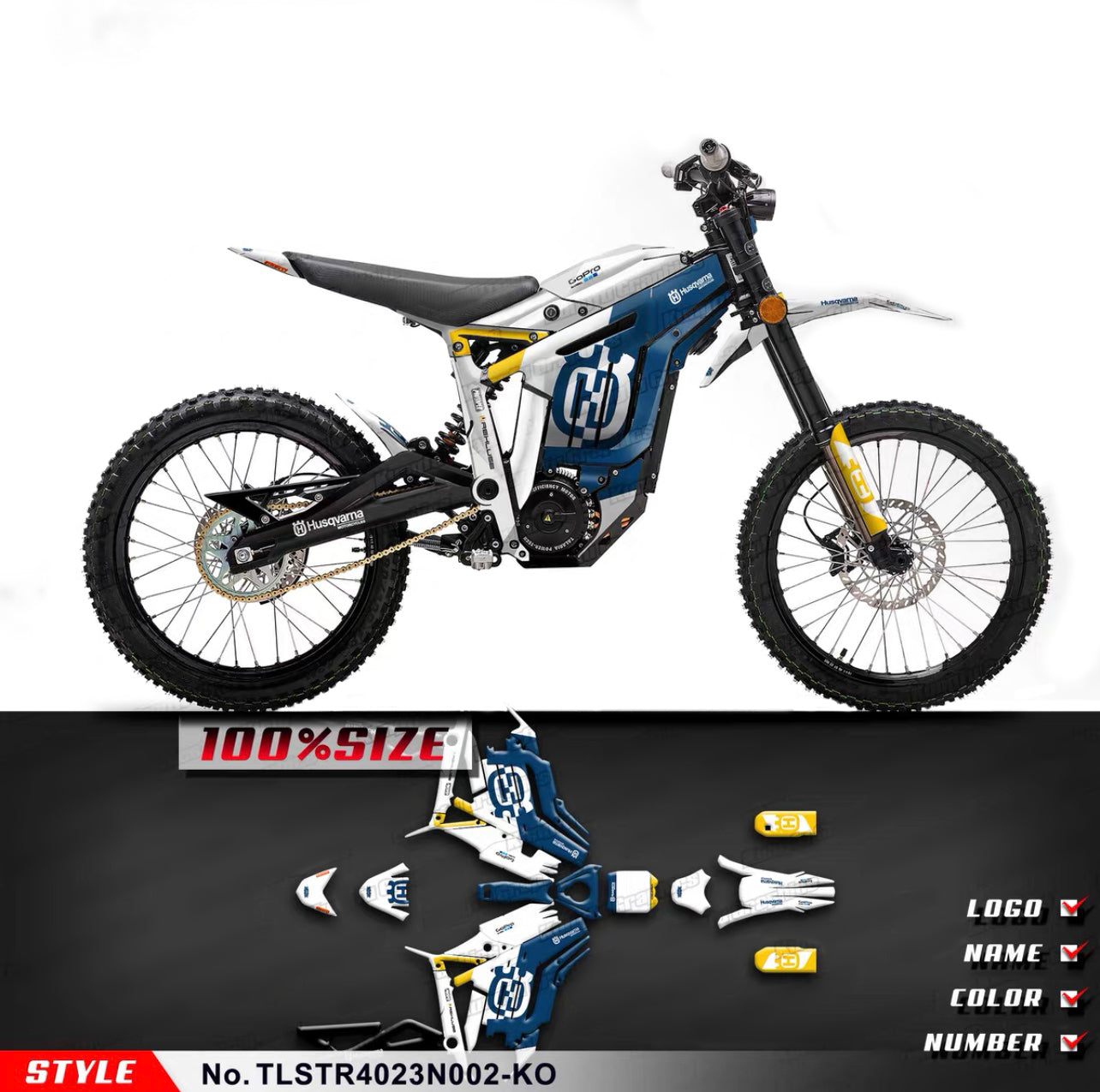 TALARIA Graphics Custom Decal Kit