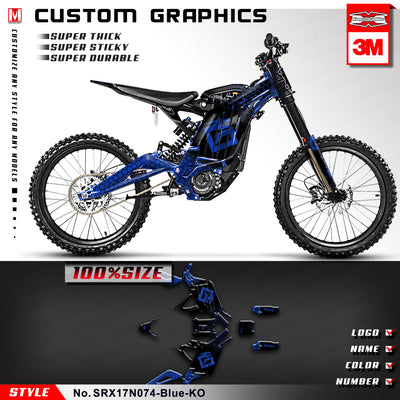 Surron Dirt Bike Graphics Custom Decal Kit for the Sur-Ron X