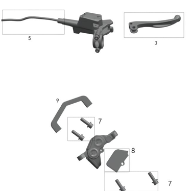 TALARIA FRONT BRAKE ASSEMBLY