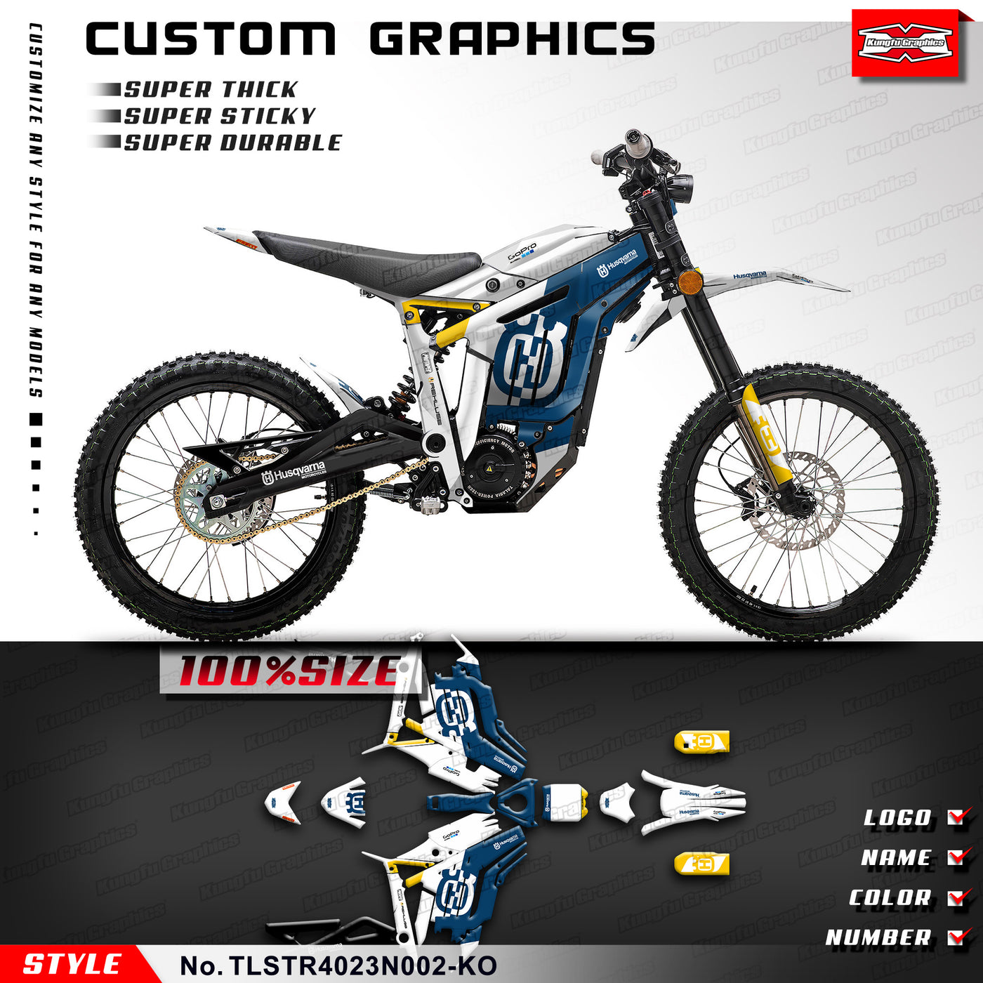 TALARIA STING MX-4 Graphics Decal Kit