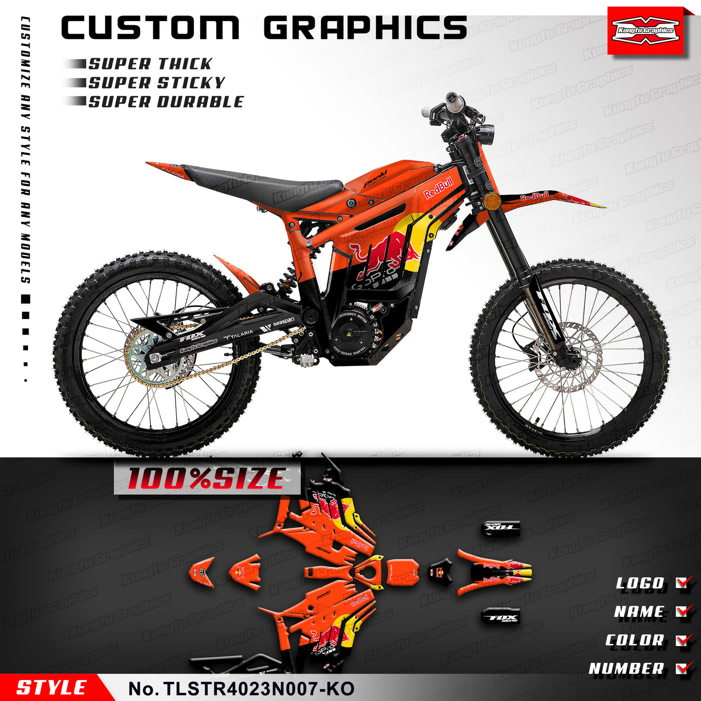 TALARIA STING MX-4 Graphics Decal Kit