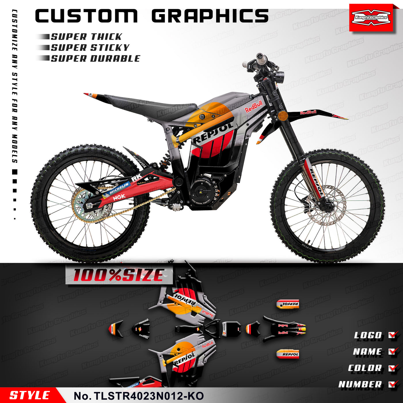 TALARIA STING MX-4 Graphics Decal Kit