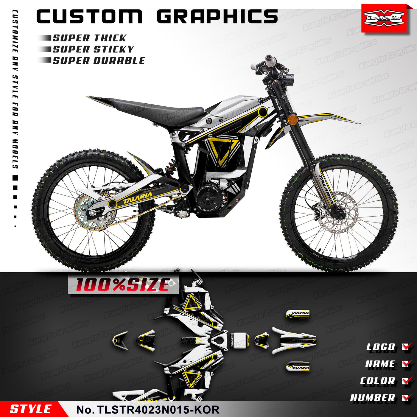 TALARIA STING MX-4 Graphics Decal Kit