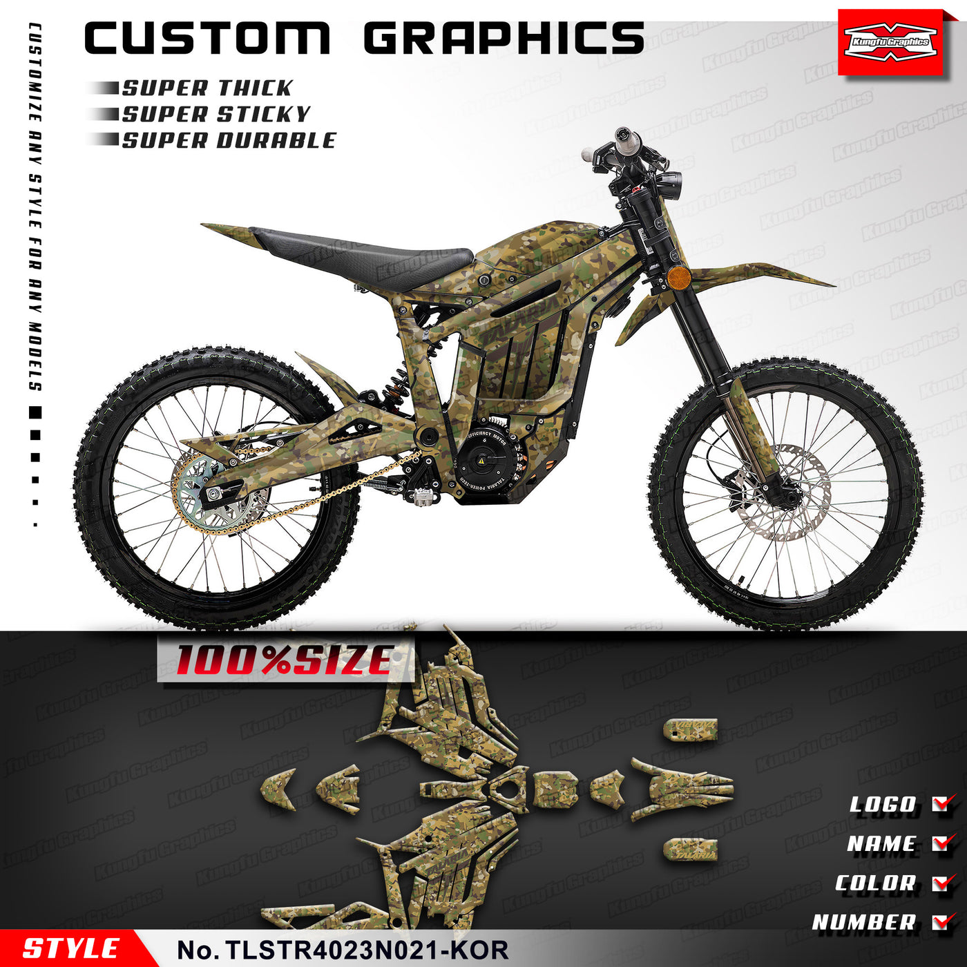 TALARIA STING MX-4 Graphics Decal Kit