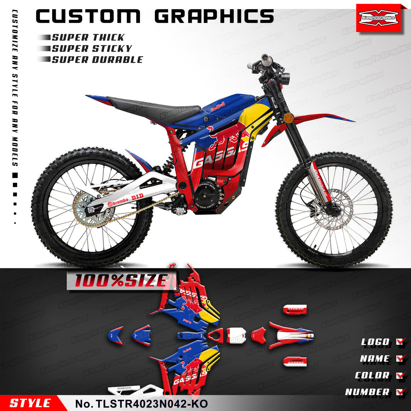 TALARIA STING MX-4 Graphics Decal Kit