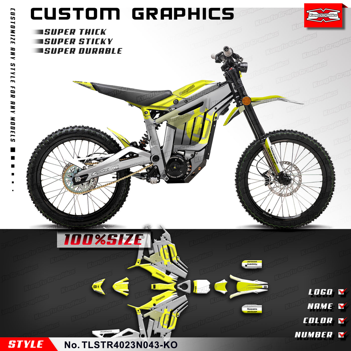 TALARIA STING MX-4 Graphics Decal Kit